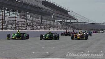 Lionheart IndyCar Series practice race from Indianapolis